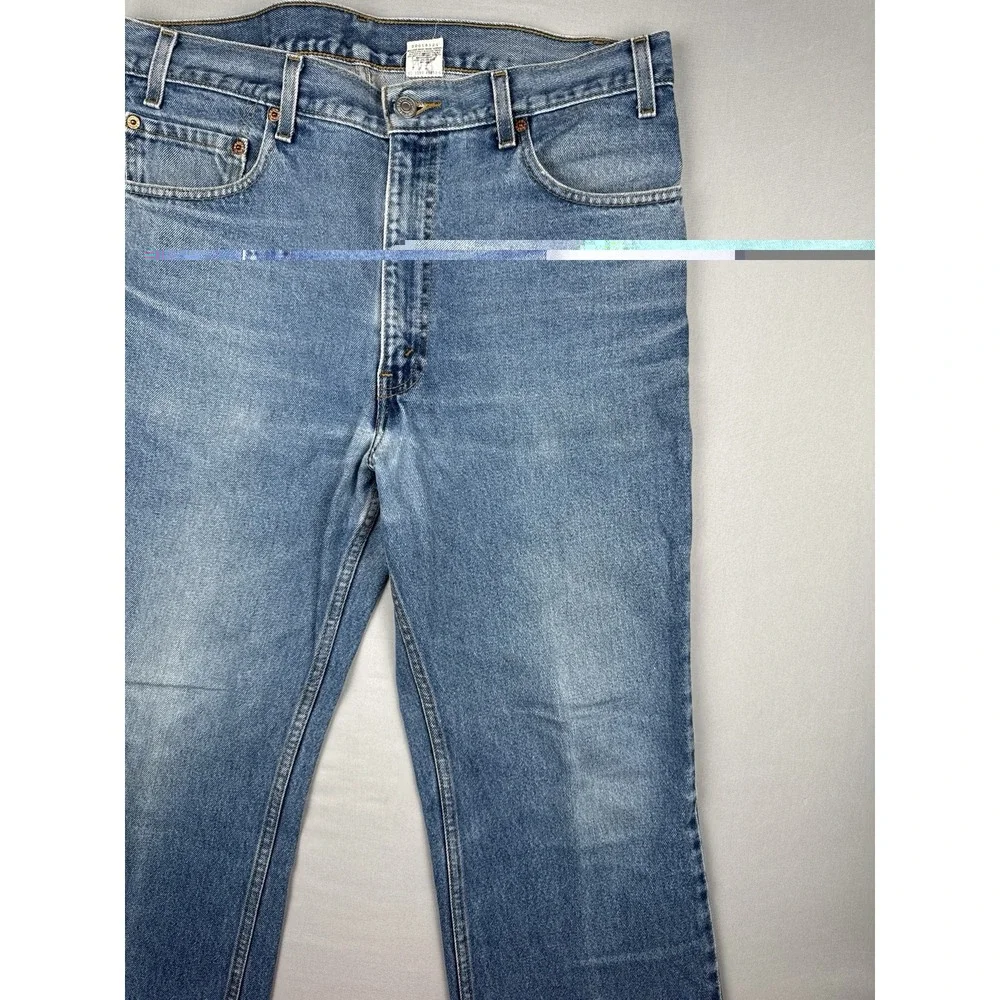 Vintage 90s Levi's 517 Boot Cut Jeans 36x29 Red Tab USA Made